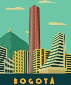 Colombia Bogota Paint By Numbers
