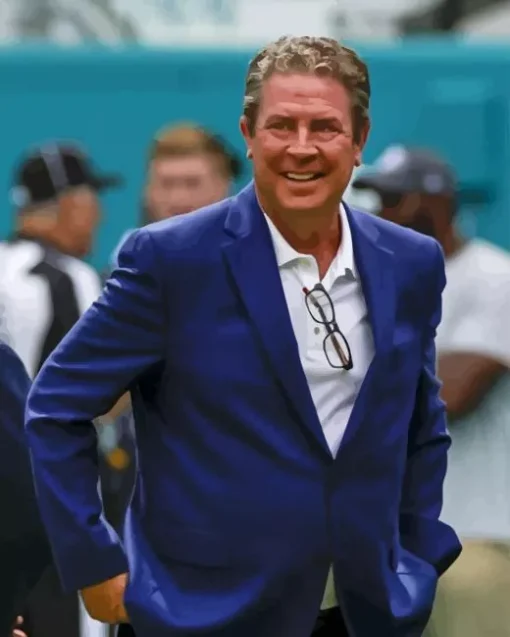 Cool Dan Marino Paint By Numbers