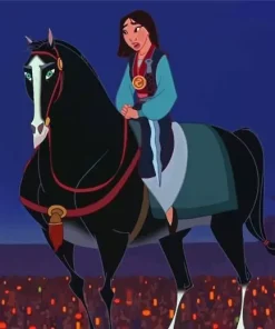Disney Horse Paint By Numbers