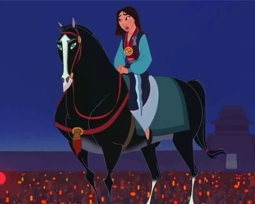 Disney Horse Paint By Numbers