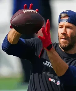 Julian Edelman Paint By Numbers