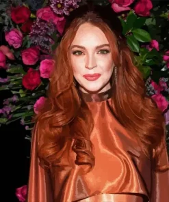 Lindsay Lohan Paint By Numbers