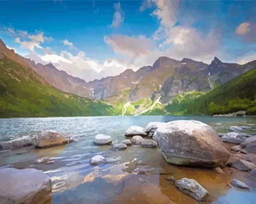 Morskie Oko Paint By Numbers