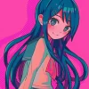 Cute Sayaka Maizono Paint By Numbers