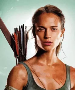 Tomb Raider Paint By Numbers