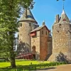 Epic Castell Coch Paint By Numbers