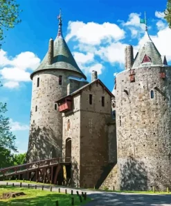 Castell Coch Paint By Numbers