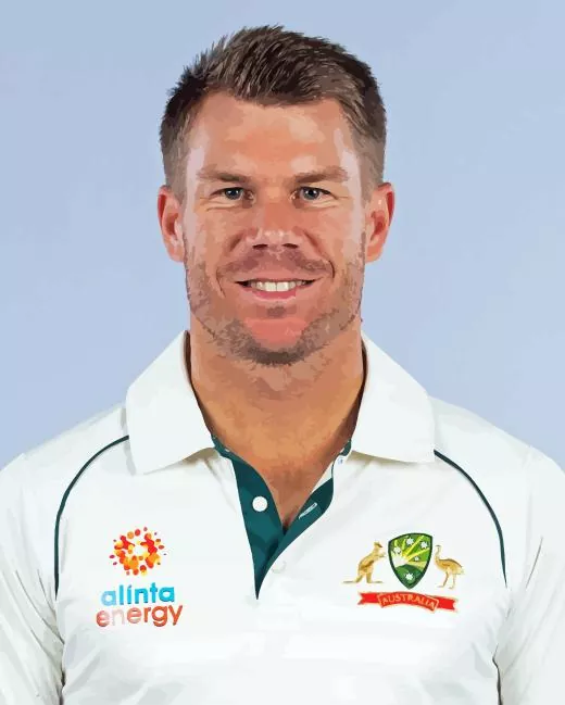 David Warner Paint By Numbers