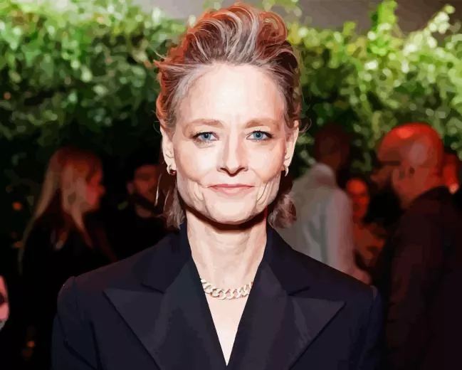 Jodie Foster Paint By Numbers