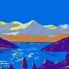 Lake In Alps Paint By Numbers
