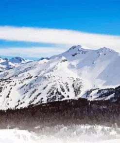 Mammoth Mountain Paint By Numbers