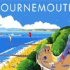 Bournemouth Poster Paint By Numbers