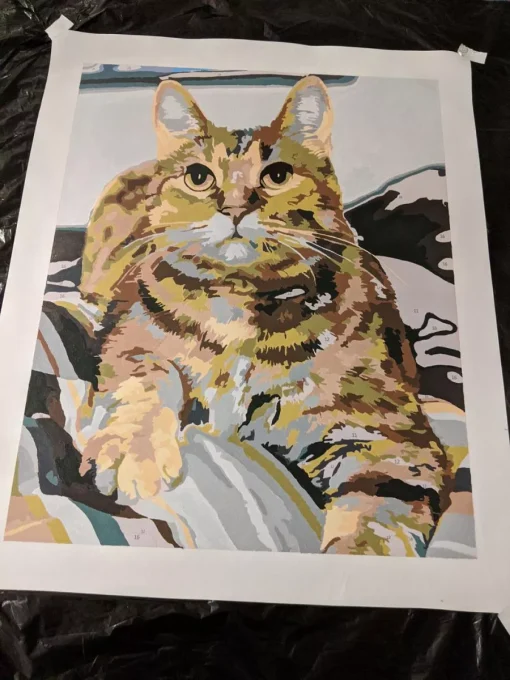 Custom Painting By Numbers​ Pets gallery img 5