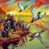 Duck Hunting Paint By Numbers