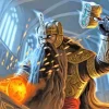 Dwarf With Helmet Paint By Numbers