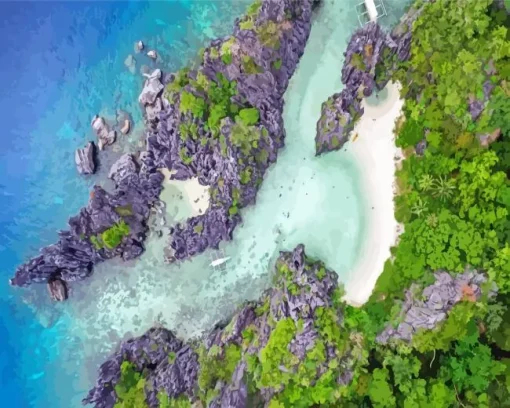 El Nido Paint By Numbers