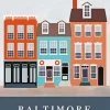 Fells Point Baltimore Paint By Numbers
