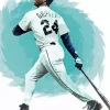 George Kenneth Griffey Jr Paint By Numbers