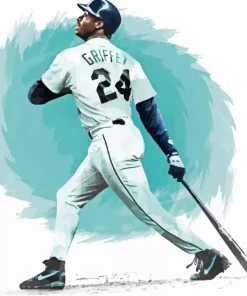 George Kenneth Griffey Jr Paint By Numbers