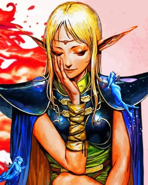 Record Of Lodoss War Paint By Numbers
