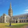 Big Salisbury Cathedral Paint By Numbers