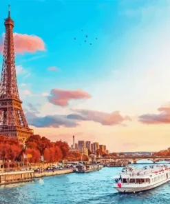 Seine River Paint By Numbers