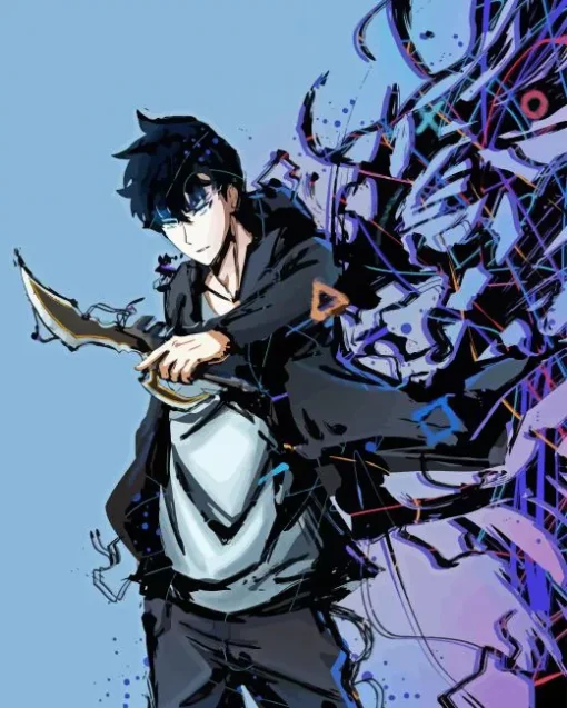 Sung Jin Woo Paint By Numbers
