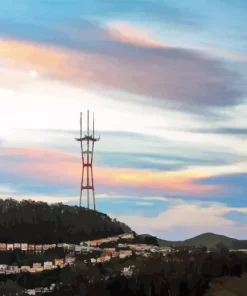 Sutro Tower Paint By Numbers