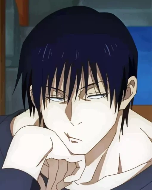Sad Toji Anime Paint By Numbers