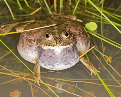 Water Frog Paint By Numbers