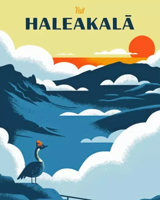 Aesthetic Haleakala Paint By Numbers