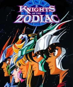 Saint Seiya Knights Of The Zodiac Paint By Numbers