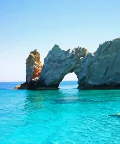 Skiathos Greece Paint By Numbers