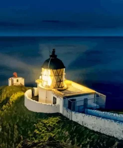 St Abbs Lighthouse Paint By Numbers