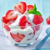 Strawberries And Cream Paint By Numbers