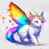 Unicorn Cat Paint By Numbers