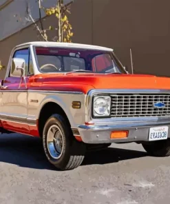 1972 Truck Paint By Numbers