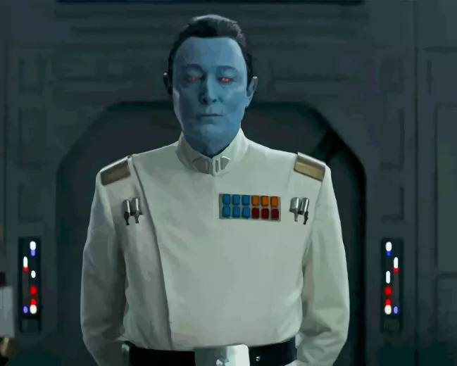 Admiral Thrawn Paint By Numbers