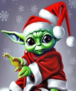 Baby Yoda Paint By Numbers