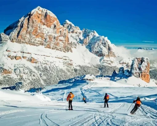 Cortina d'Ampezzo Paint By Numbers