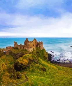 Dunluce Ireland Paint By Numbers
