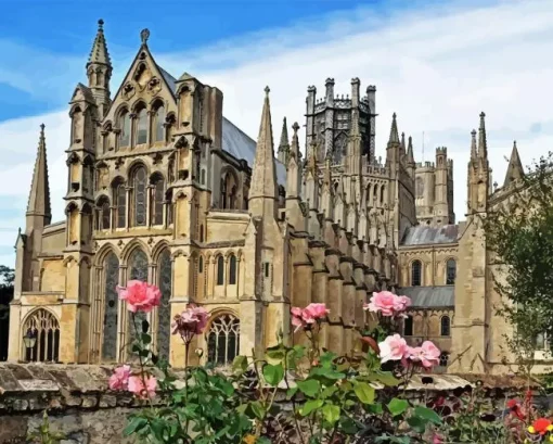 Epic Ely Cathedral Paint By Numbers