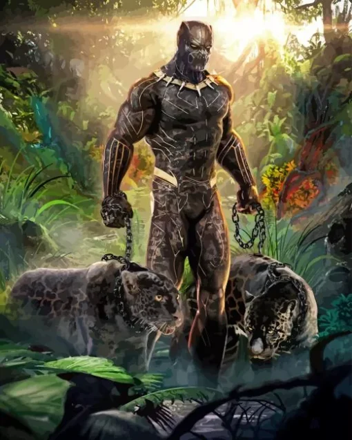 Erik killmonger Paint By Numbers