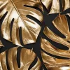 Gold Leaves Paint By Numbers