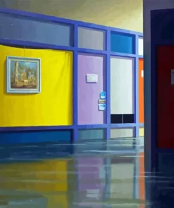 Jeffrey Smart Art Paint By Numbers