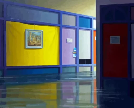 Jeffrey Smart Art Paint By Numbers
