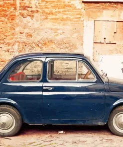 Old Fiat 500 Paint By Numbers