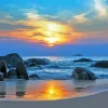 Strand Und Wellen Paint By Numbers