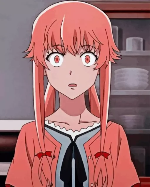 Yuno Gasai Paint By Numbers