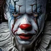 Sad Crying Clown Paint By Numbers